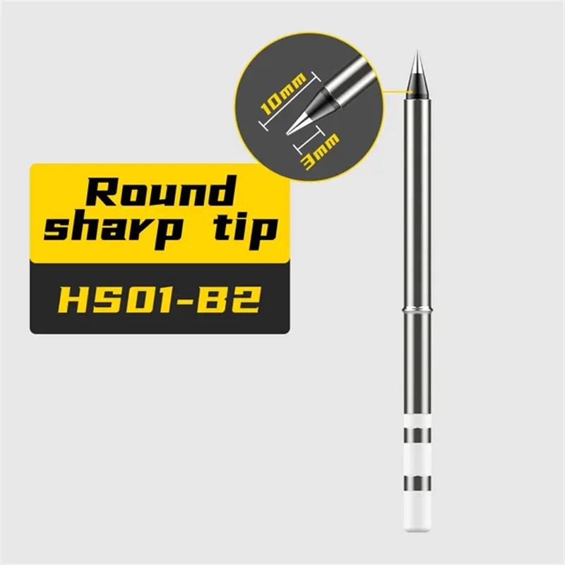 FNIRSI HS-01 سبيكة لحام تلميح HS01-BC2 B2 ILS KR K65 BC3 نوع التدفئة الداخلية لحام خالي من الرصاص