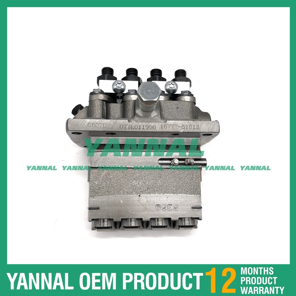 New  Fuel Injection Pump 1G777-51012 1G777-51013 For Kubota V3307 Engine Tractor M6040 M7040