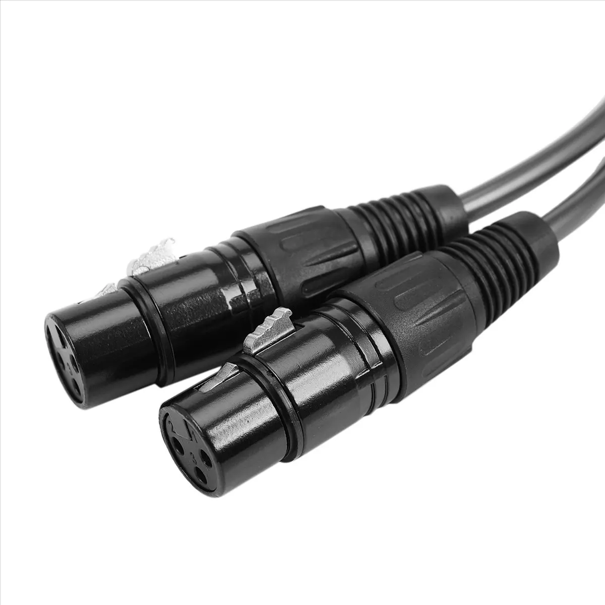 

3X Dual Female Xlr to RCA Cable,Heavy Duty 2 Xlr Female to 2 RCA Male Patch Cable Hifi Stereo Audio Connection Cable