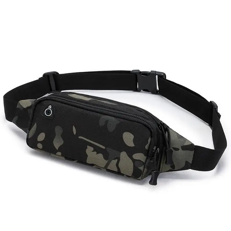 

Outdoor Fanny pack men camouflage tactics large capacity sports running mobile phone storage cashier small Fanny pack