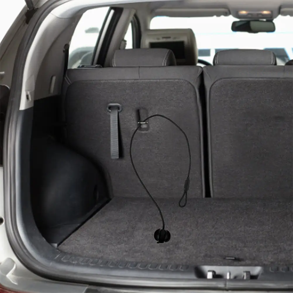 

2Pcs Trunk Lid Hanging Rope with Ball Design for Boot Lid Parcel Shelf Organization Car Rear Deck Strap Space Efficient