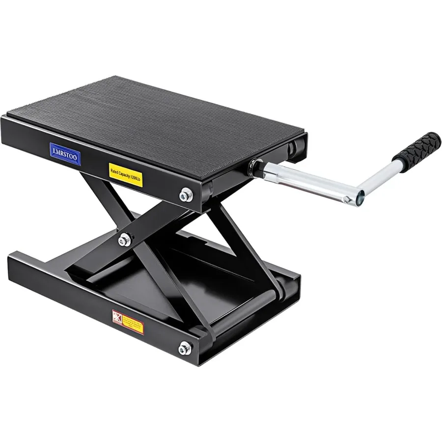 

Домкрат для мотоцикла 1200 фунтов, подъемная подставка для мотоцикла, грязевой велосипед, квадроцикл, ножничный домкрат с кривошипной ручкой и выключателем