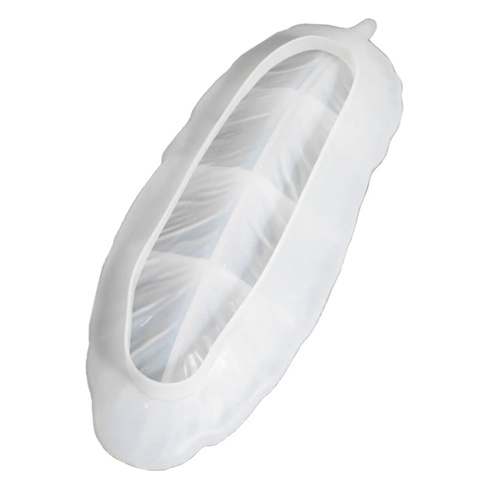 

Silicone Epoxy Resin Molds Plume Tray Design Easy Demolding Durable for Resin Casting Crafts Leaf Silicone Mould
