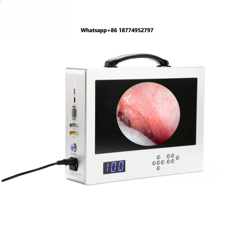 Guangzhou medical integrated endoscope  system portable 3 in 1 high definition otolaryngology endoscope system