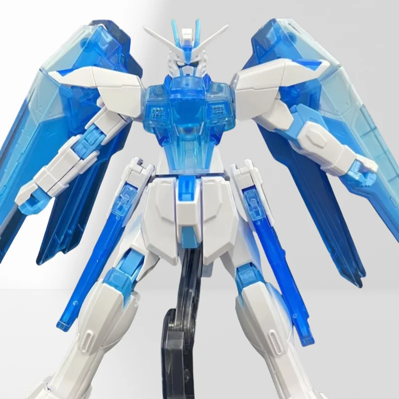 JMS 신생아 자유 아이스 블루 Mech 조립 모델 키트 퍼즐 액션 피규어 어린이 장난감 데스크탑 장식 선물 Collectible