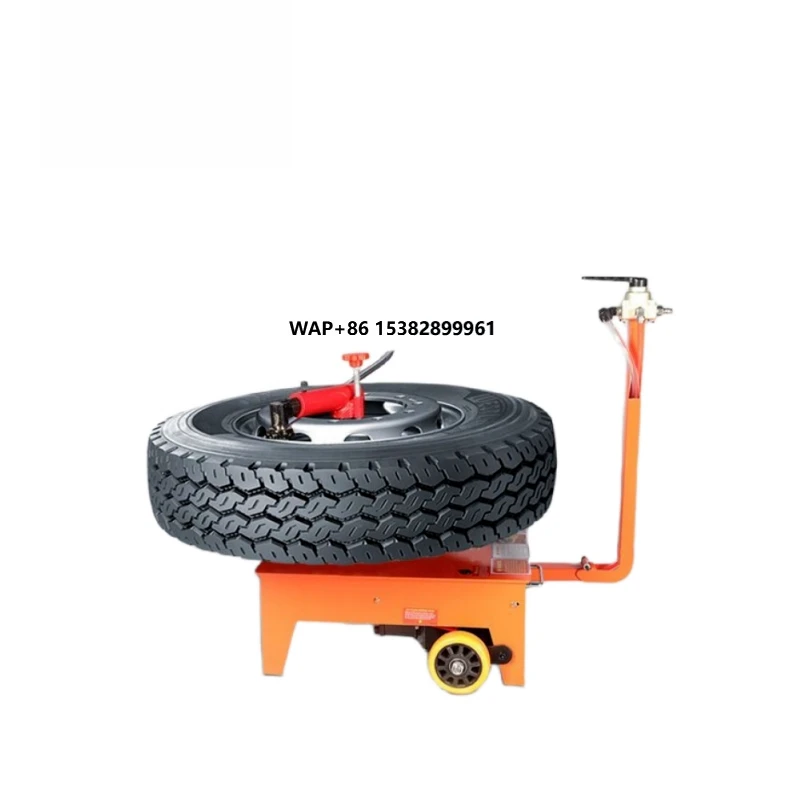 Manual Pneumatic Automobile Vacuum Tire Changer Truck Tractor Bulldozer Tire Changer  Mobile Tire Repair Tool