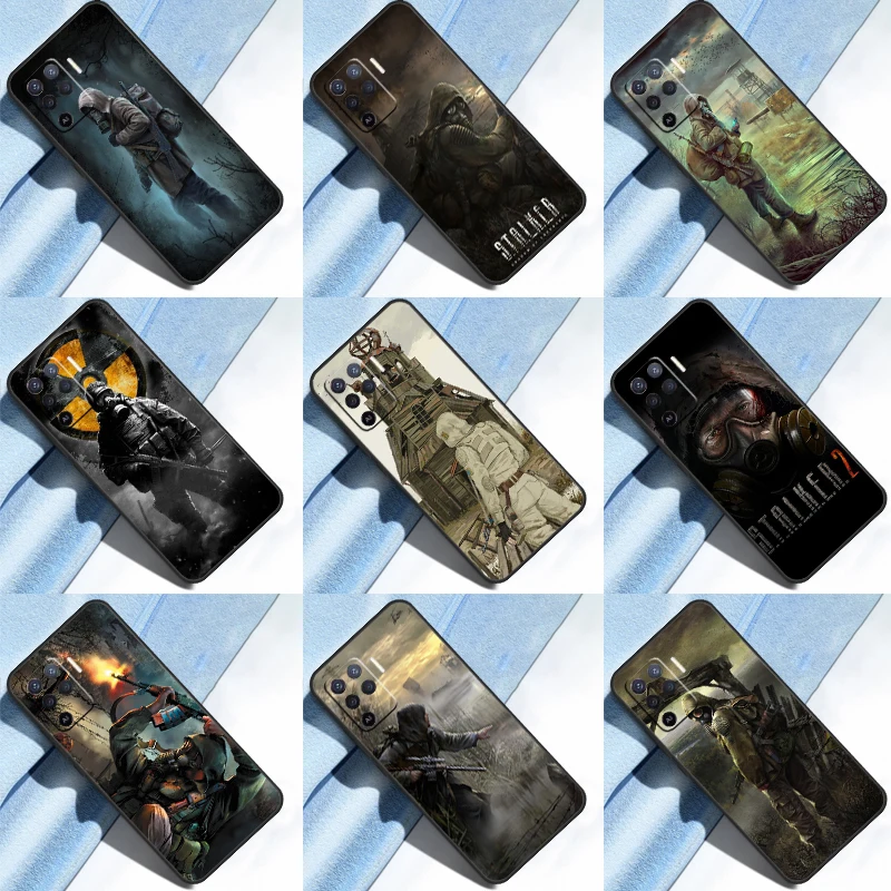 Stalker Clear Sky Phone Case For OPPO A91 A83 A93 A15 A16 A52 A72 A92 A54 A74 A94 A5 A9 A31 A53 A53S Coque