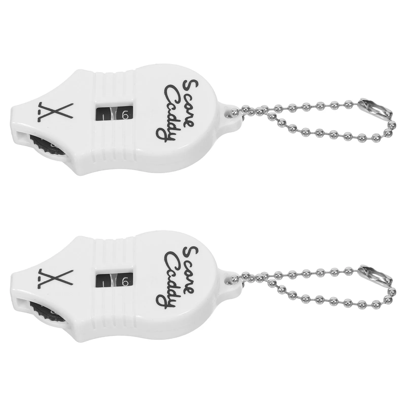 

2Pcs Mini Golf Score Counter Unique Mouse Gourd Design Handheld Golf Stroke Counter Portable Precise Scoring Tool for Golfers