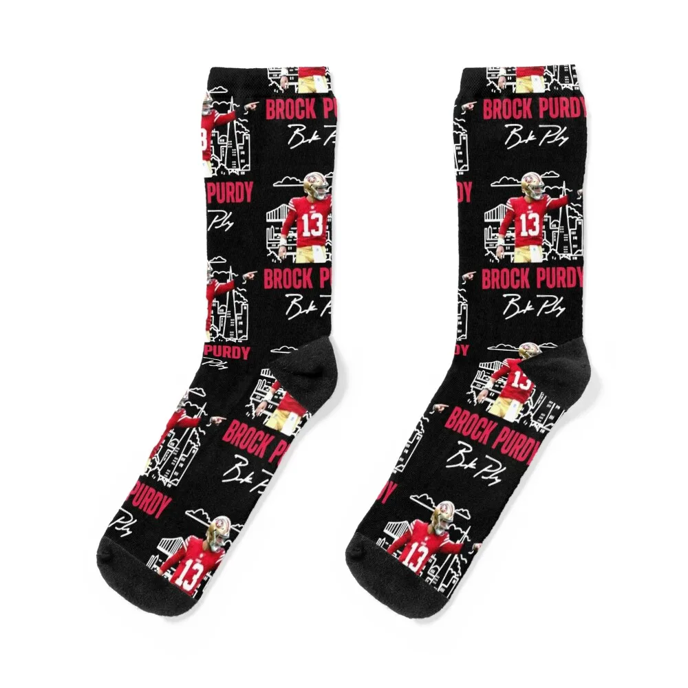 

Brock Purdy Jersey Socks halloween heated bright garter christmas gift Men's Socks Luxury Women's