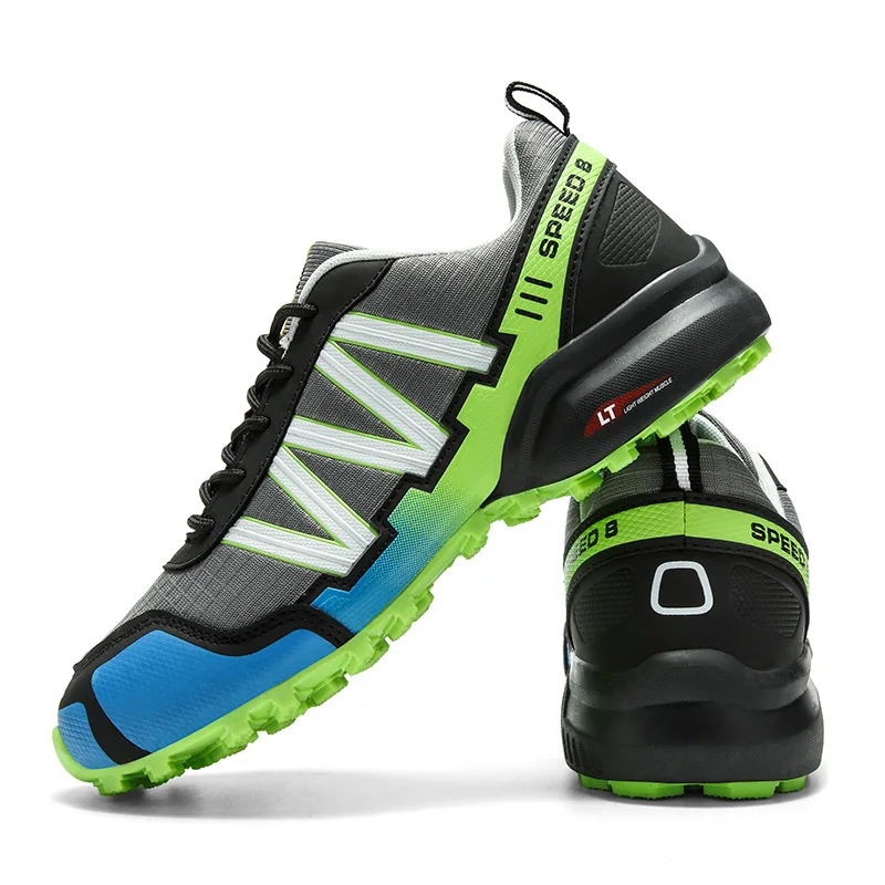 Cycling Sneakers Flat Mountain Bike Shoes Classic Style Men's Hiking Shoes Sneakers Outdoor Jogging Trekking Sneakers Outdoor Sn