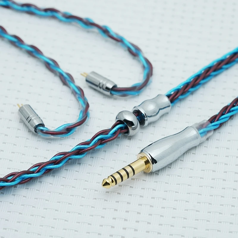 XINHS G69 8-Kern Hochreines Einkristall-Kupfer-Mischkabel für IEM-Upgrade, kompatibel mit QDC, XueTao, Azure Dragon Kopfhörern – Detail 5
