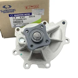 New Genuine Engine Water Pump 1722000101 For Ssangyong Korando 2.0 Gasoline Actyon Korando C / G20D Engine cooling water pump