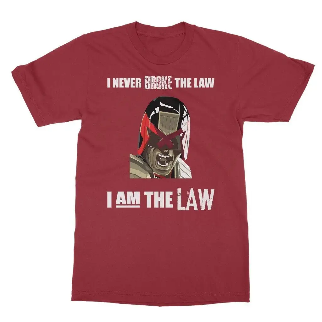 Dredd I Never Broke The Law Adult T Shirt