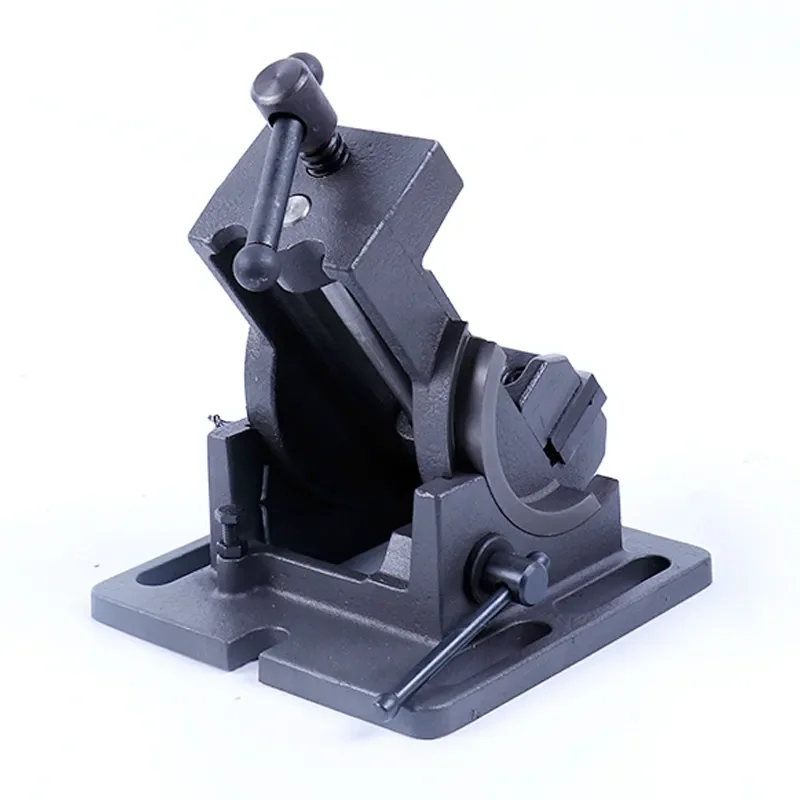 for 3 Inch 4 Inch Flat Pliers  0-90 Degree Tilting Guide Rod Vice with Bold Screw Clamping Table Mount
