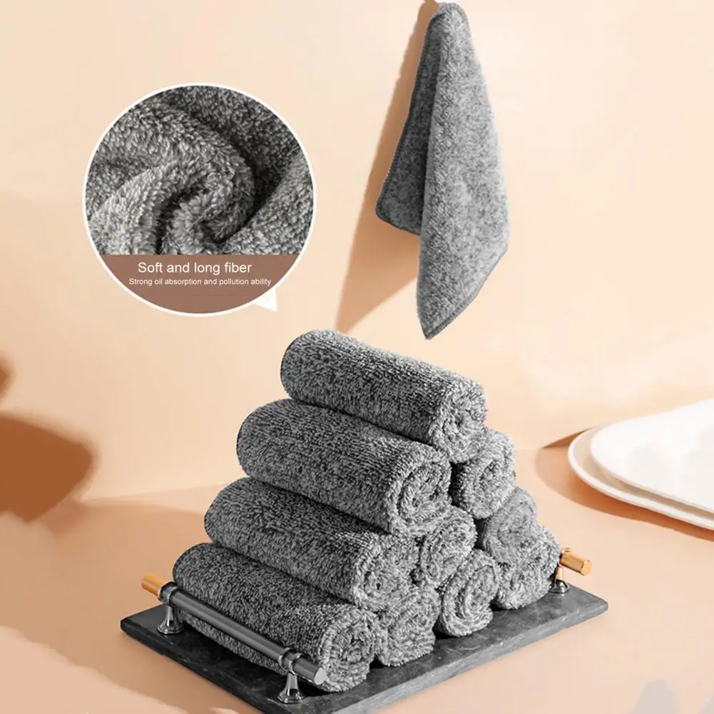 Toalla para platos de descontaminación fuerte, almohadilla resistente a olores, juego de toallas para platos altamente absorbentes con estropajo suave para fuerte