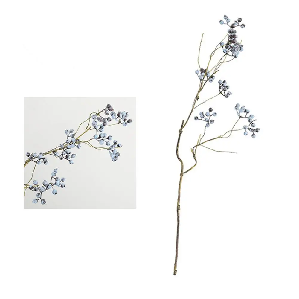

Wedding Decoration Home Office Wreath Artificial Blueberry Branches Party Decorations Home Decorations Artificial Plants