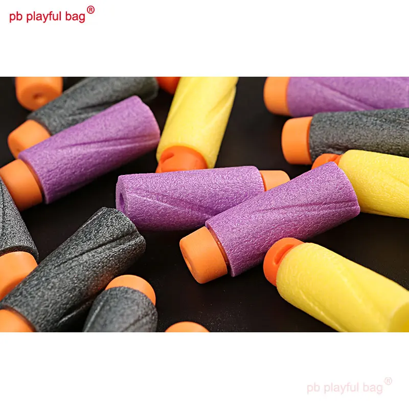 

PB Playful Bag Outdoor sports soft bullet MK3 Slub Spiral Sponge gecko soft bullet toy accessories cs game equipment IG76