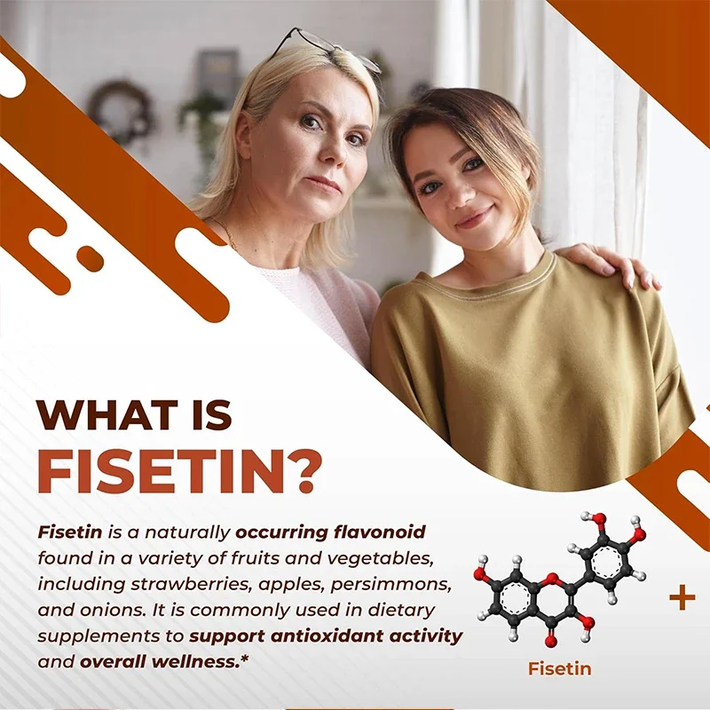 Containing 9 Plant Ingredients, Including Spermidine, Quercetin, Antioxidants, and Healthy Aging Support, 60 Capsules, Non GMO