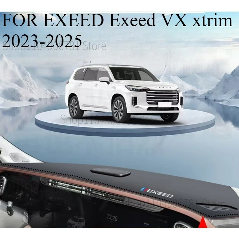 FOR EXEED ‌Exeed VX‌ xtrim  2023-2025 Car Dash Mat Dashmat Dashboard Mat Cover Sun Shade Dash Board Cover Carpet Accessories