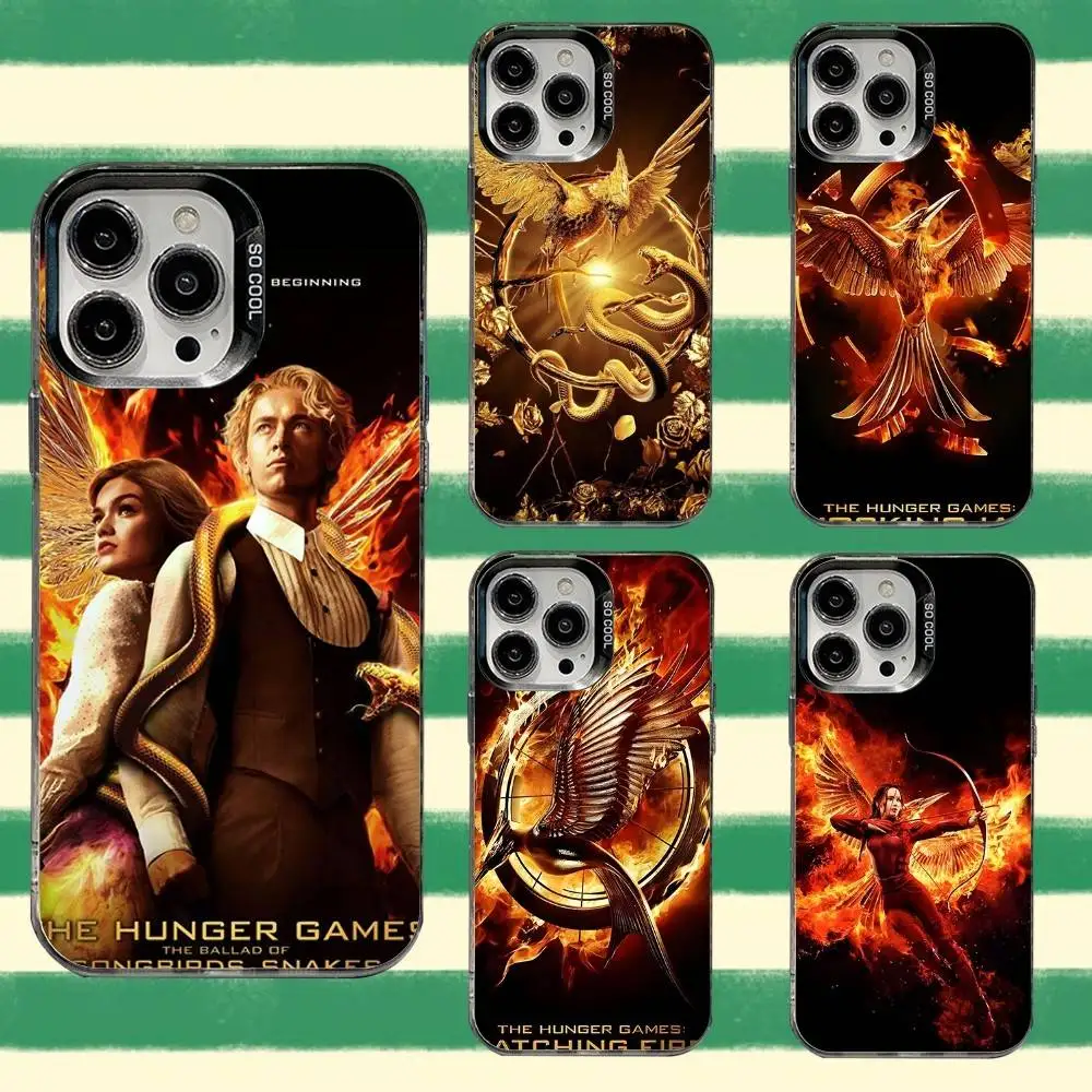 

Movie The H-Hunger G-Games Phone Case For iPhone 16,15,14,13,12,11,8,7,Pro,Max,Plus,Mini,XS,SE Anti Fall Black Matte Hard
