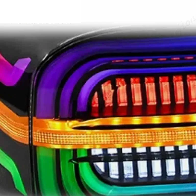 Tail Lights for Toyota FJ Cruiser 2007-2017 LED Taillights Assembly Start-up Animation Sequential Indicator Rear Lamp Assembly