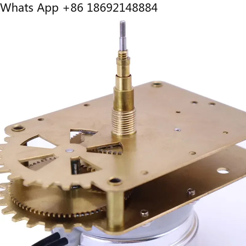 Oversized Torque Wall Clock Movement for Watch 2-Meter Dial with Long Hands Metal Gear Battery-Powered Clock Movement