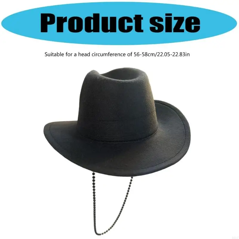 قبعات رعاة البقر ساجا بويز ذات الأنماط نفسها، أغطية رأس غربية متعددة الأغراض للحفلات ذات الطابع الخاص