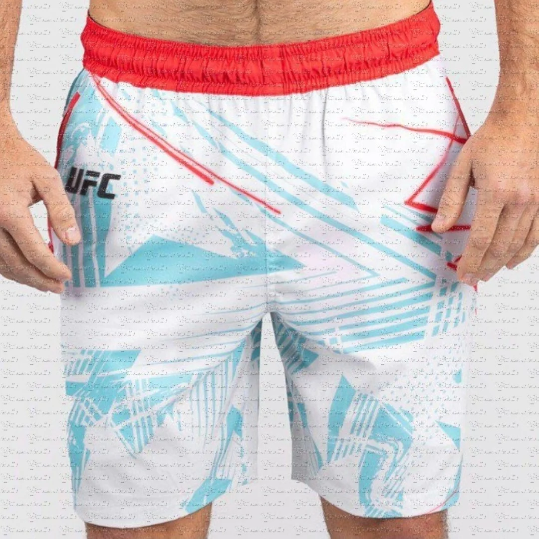 2025 UFC MMA القتال المنافسة السراويل الرياضية للرجال والنساء تنفس التجفيف السريع امتصاص العرق التدريب سراويل ملاكمة #2