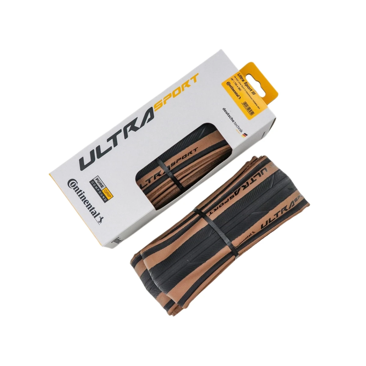 Continental ULTRA SPORT III Original Anti-Pannen-Straßenreifen in Wettkampfqualität, faltbarer Straßenreifen für Anfängertraining, 700 x 23/25/28 °C – Detail 3
