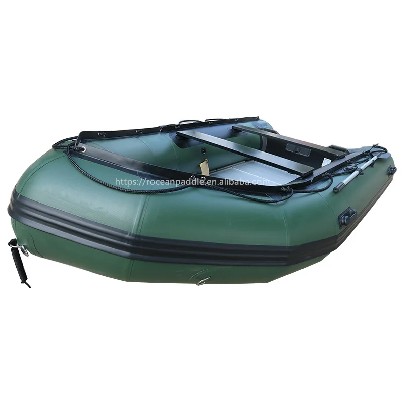 Portable Inflatable Sport Tender Dinghy Boat With Aluminum Floor And PVC For 3 4 5 Person Fishing Dinghy Inflatable Raft Boat