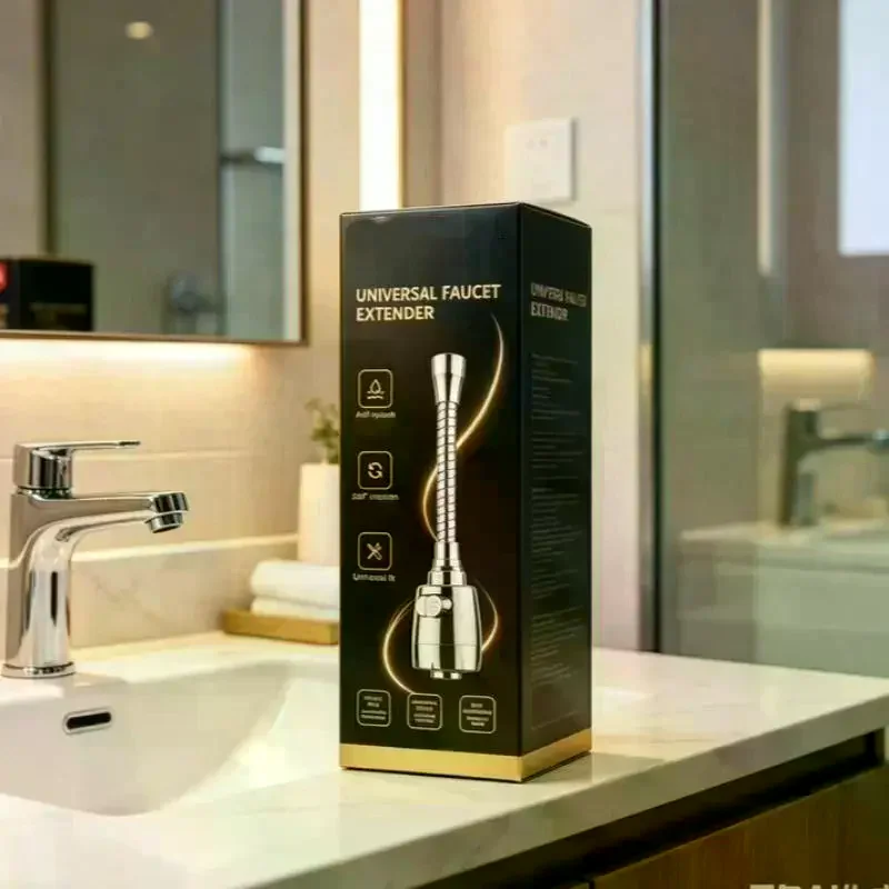 Kitchen Gadgets 2 Modes 360 Rotatable Bubbler High Pressure Faucet Extender Water Saving Bathroom Kitchen Accessories