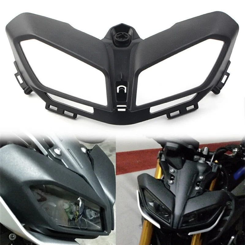 Motorcycle Headlight Cover Lower Front Headlight Bracket Motorcycle Fairing For MT09 MT 09 2017-2019-X59A - Image 3