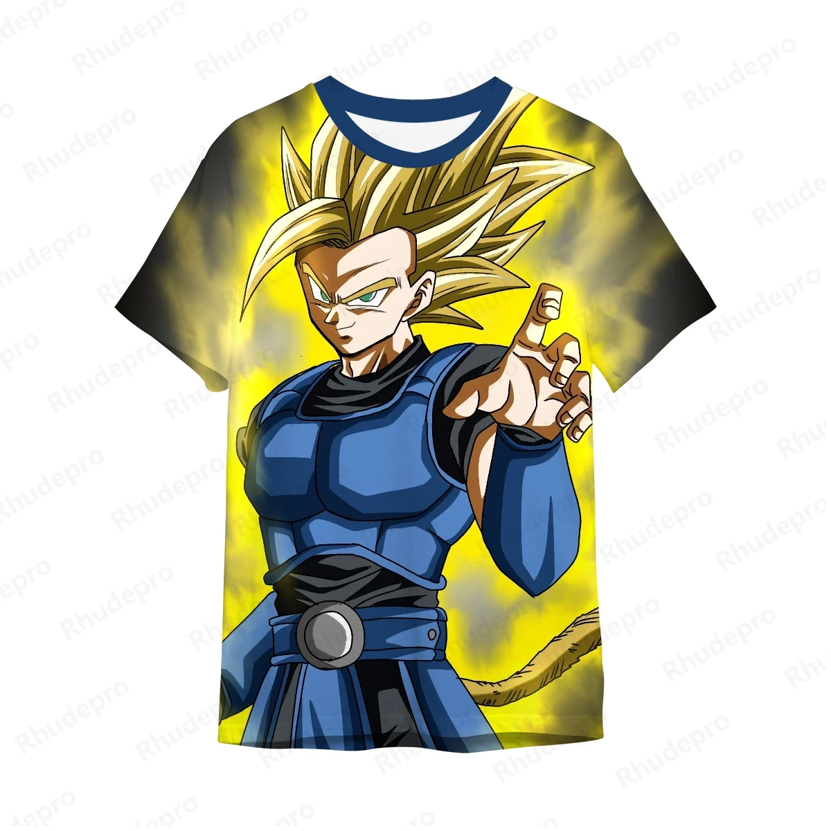 

3D Men Printed Dragon ball Anime T-shirts Super Saiya Goku New Tops Men's Streetwear 2024 Fashion High Quality Summer Trend