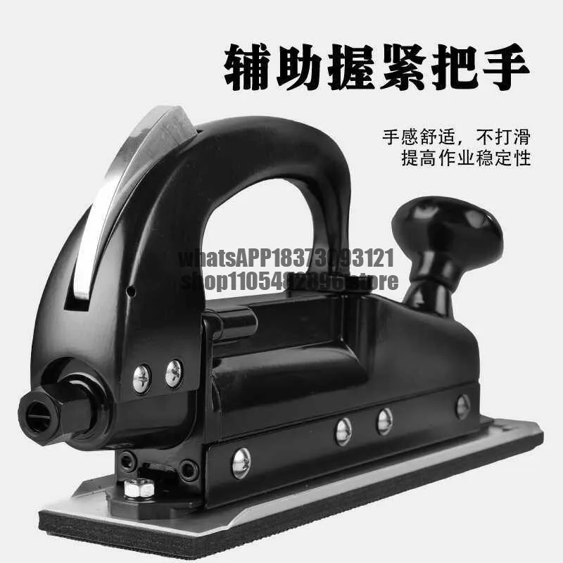 Pneumatic sander Reciprocating linear track sandpaper machine Square wire drawing machine