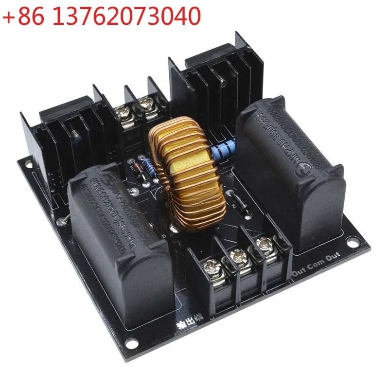 

ZVS Tesla coil power supply, boost high voltage generator driver board, induction heating module fabrication kit