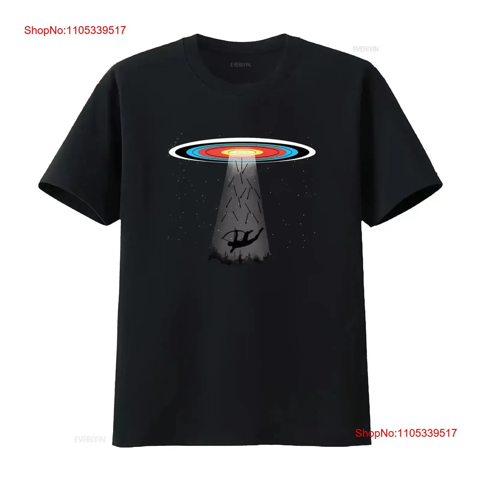 Traditional Archery Funny Ufo Target Recurve Bow T Shirt vintage Washed designer clothes Breathable Top For Everyday Wear