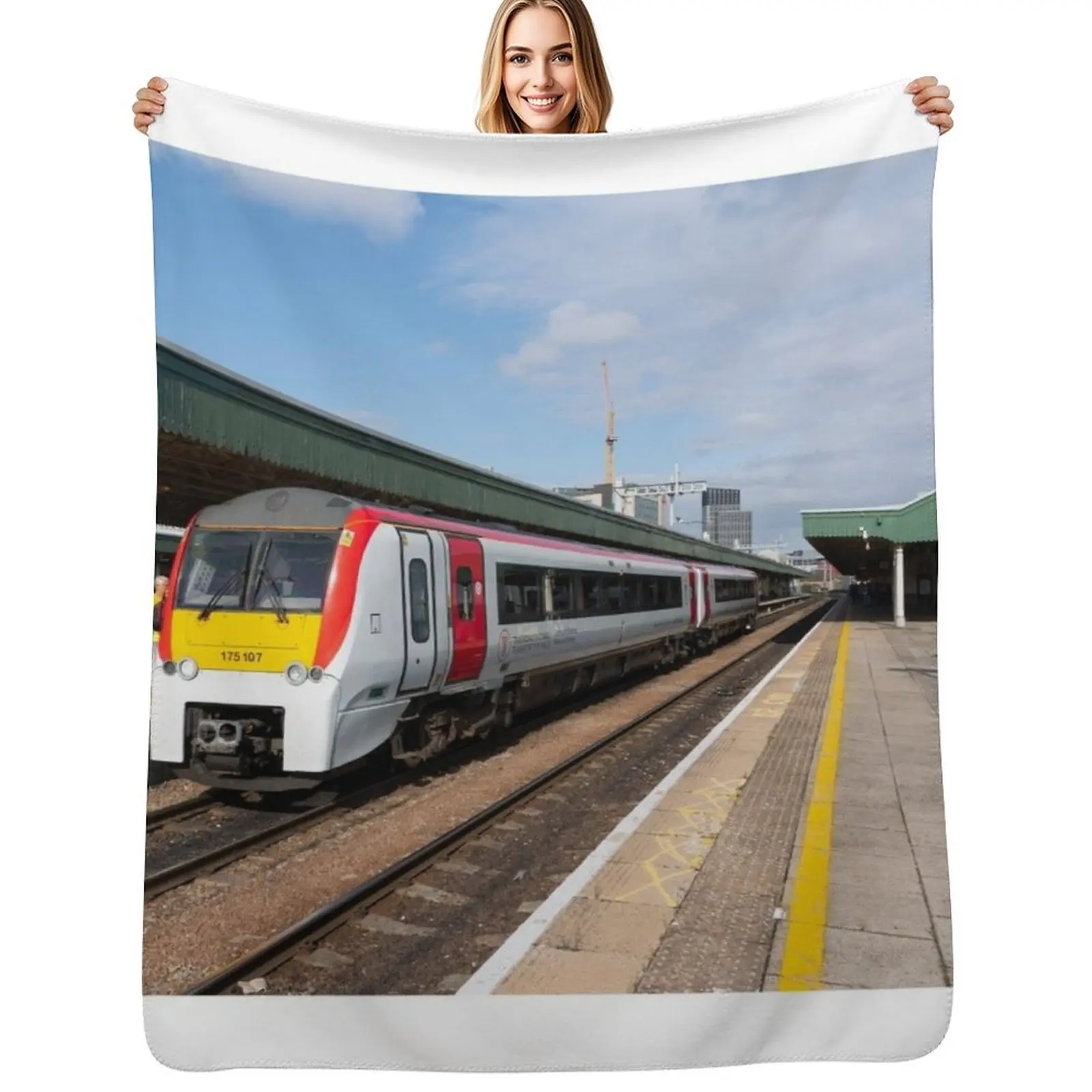 Cardiff Central Coradia Throw Blanket heavy to sleep Extra Large Throw Sofa Throw for babies Furrys Summer Beddings Blankets