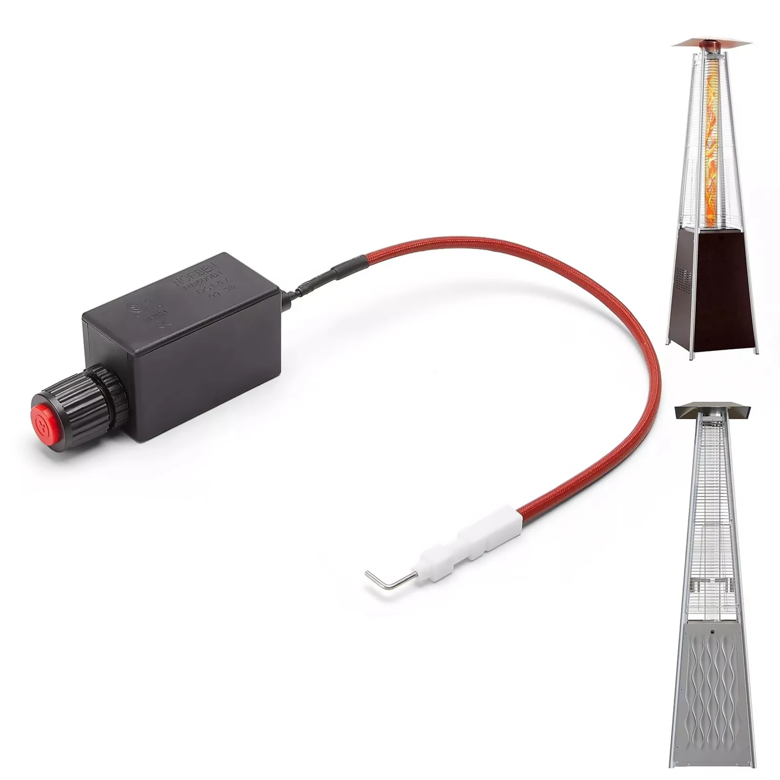 1Pc Electronic Igniter with Cable 36cm DC 1.5V Replacement Parts For Outdoor Heater Heating Devices Accessories