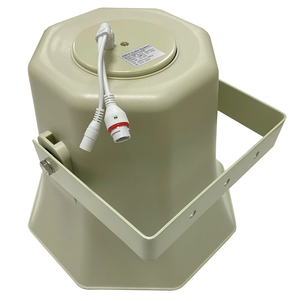 Altoparlante a tromba IP remoto ad alta potenza TLF Amplificatore di potenza integrato da 200 W che copre 500 metri per applicazioni esterne