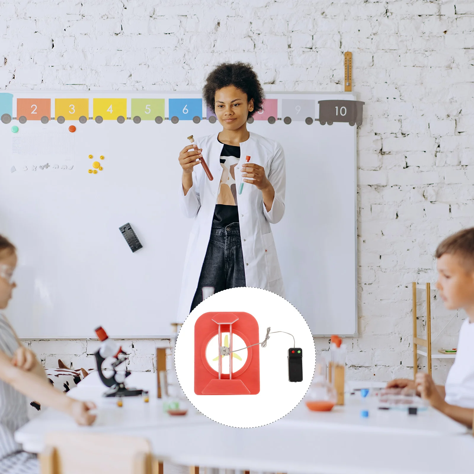 1Set Hovership DIY Educational Kit Children Science Experiment Building Set for School Home Learning Creative Thinking Skill