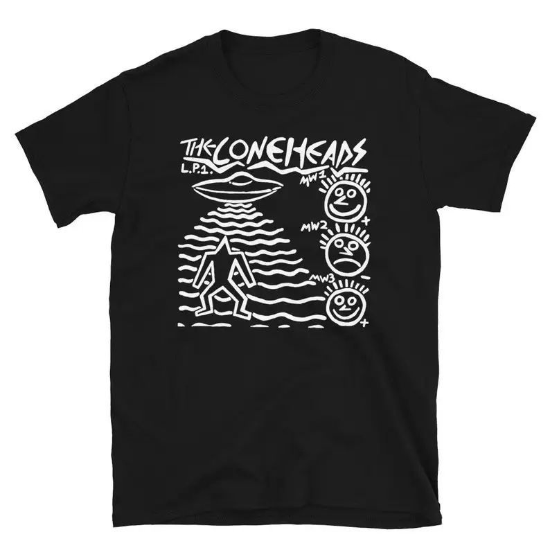 the Coneheads Shirt Fashion Top tee T Shirt Short Sleeve Cotton Men's Crew Neck Printed Tee