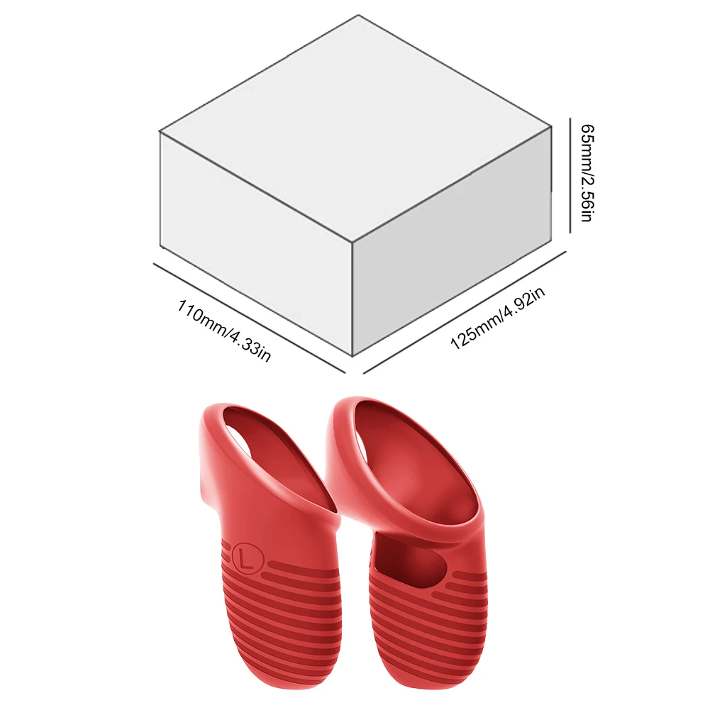 1 زوج سيليكون عصا التحكم يغطي مكافحة سقوط غمبد غطاء مقبض عدم الانزلاق مع حزام قابل للتعديل ل ميتا كويست 3 VR الملحقات