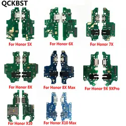 For Huawei Honor X10 9X 8X 7X 6X 5X Max New USB Charging Charger port Board & Microphone Repair Parts