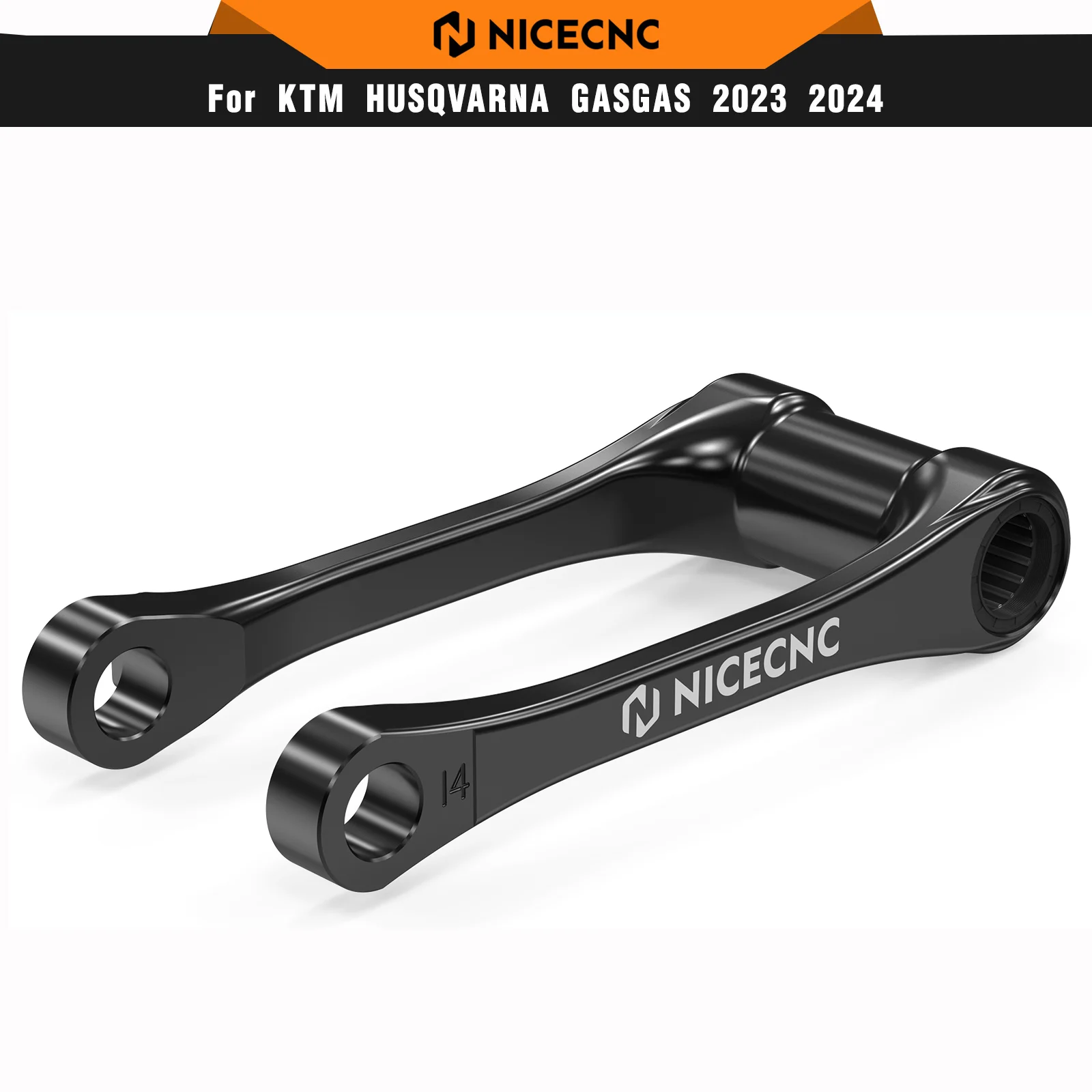 

NICECNC 1.5″ Lowering Link Kit For KTM SX 125 SXF 450 2023-2024 For Husqvarna TE300 FE350 FE401 FE501 GasGas EC300 EC250 2024