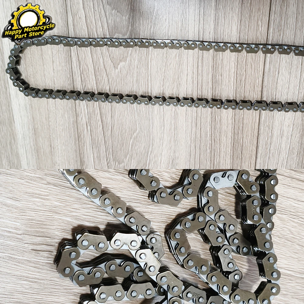 

1/2pc 3x4 108L Camshaft Timing Chain For SUZUKI LTF300 LTF300F LTF400 King Quad 2WD LTF 300 LT-A400F Eiger 4x4 LT-A400 LT-A 400