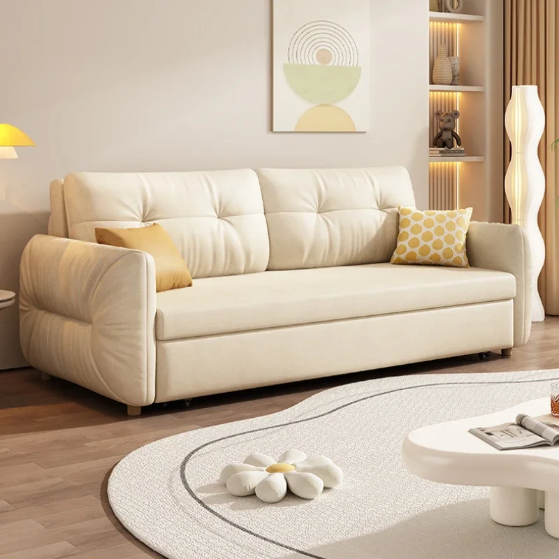 

Modern Nordic Living Room Sofas Beds Storage White Fancy Floor Lazzy Sofas Bed Foldable European Divani Da Soggiorno Furniture