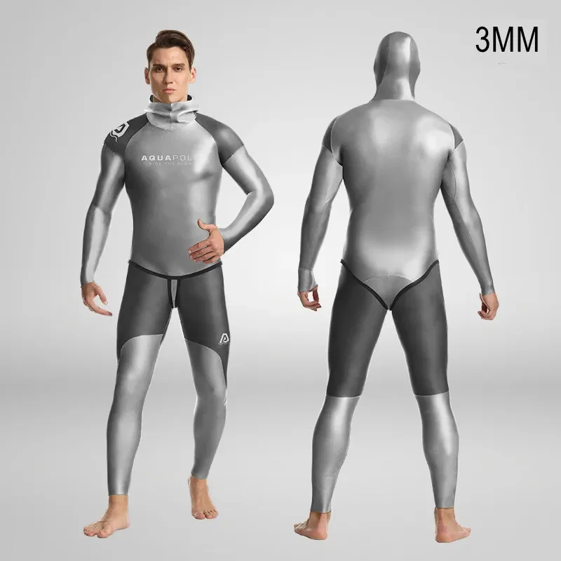 بدلة غوص سكوبا من النيوبرين للبالغين ، تدفئة ، غطاء رأس للصيد بالرمح ، ركوب الأمواج ، الغطس ، السباحة ، التجديف ، بذلة غطس ، 3 ، جاكو ، MSL ، SCS ، ياموتو