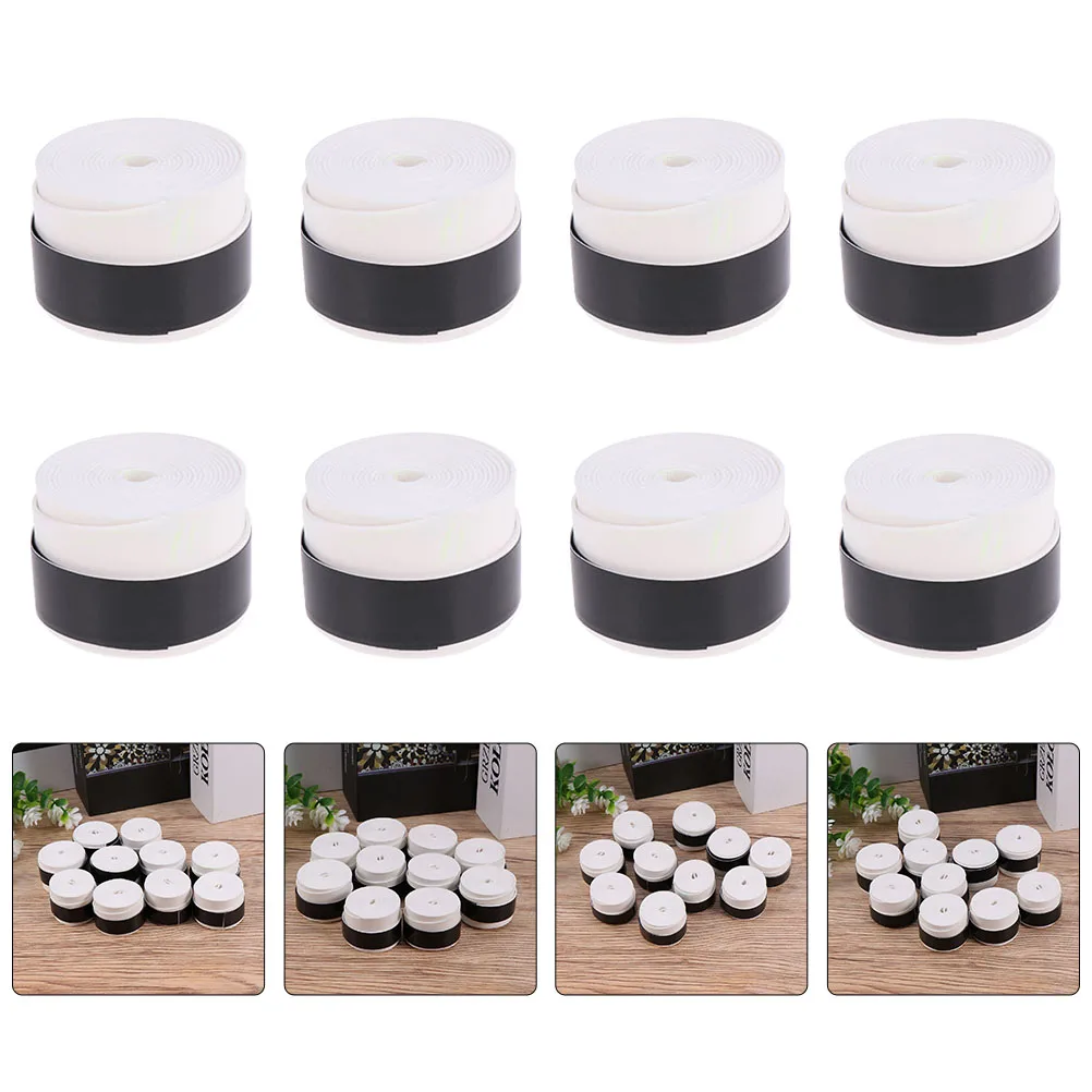 

12 Pcs Tennis Racquet Sweatband Athletic Tape Sweaty Hands Grip Badminton Racket