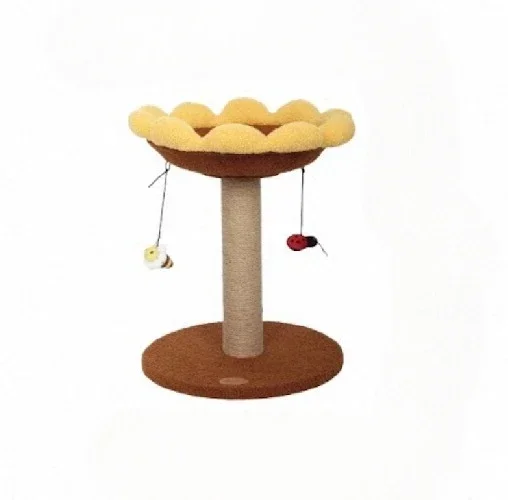 Sunflower Integrated Cat Climbing Frame Cat Scratching Post Space Capsule Cat Brush Stable Resistant Scratching