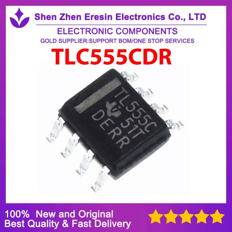 شحن مجاني 5 قطعة/الوحدة TLC555CDR SOP8 الجديدة والأصلية